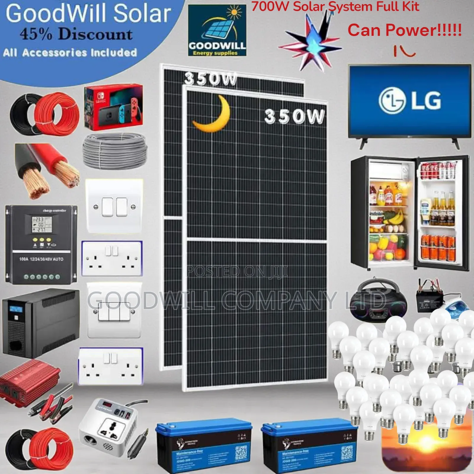 700w Next Power Solar Kit
