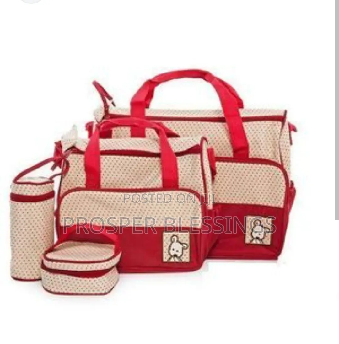 Fashionable 5in 1 Baby Diaper Bag