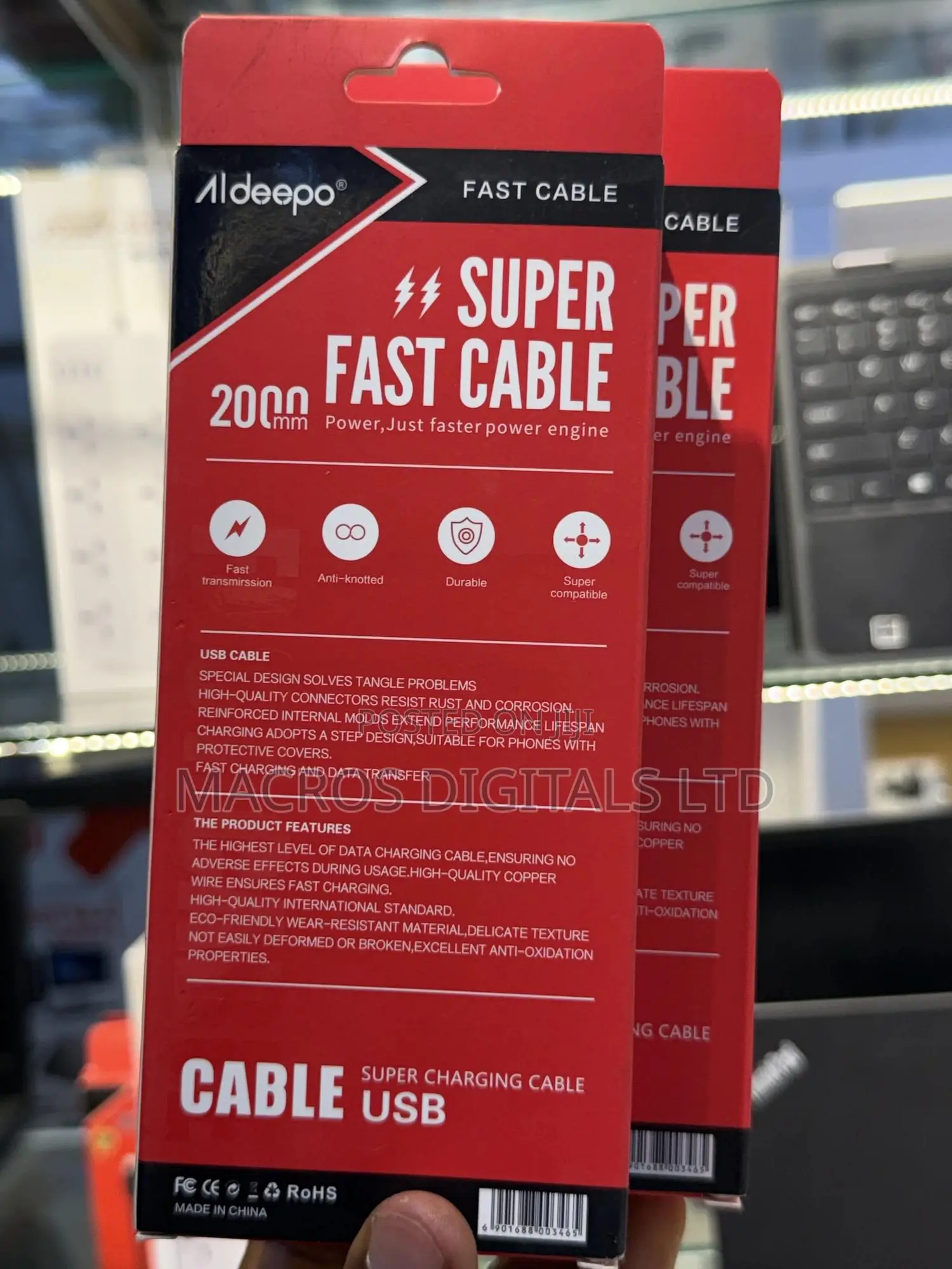 Faster Charging Cable for Phones