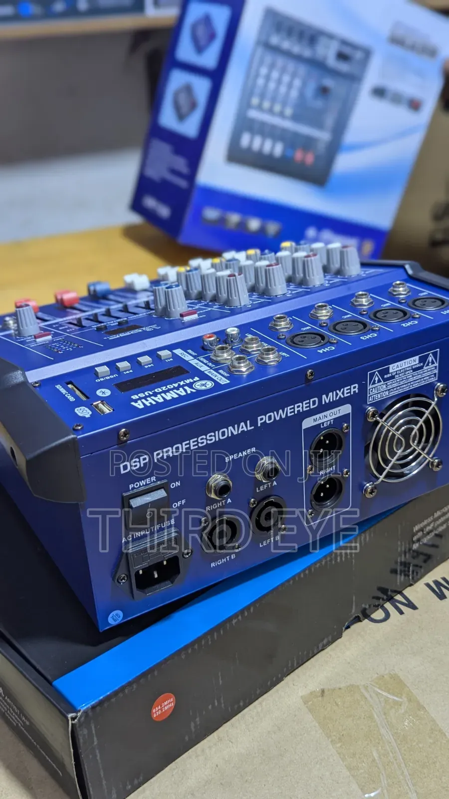 Amplified Mixer 4 Channel
