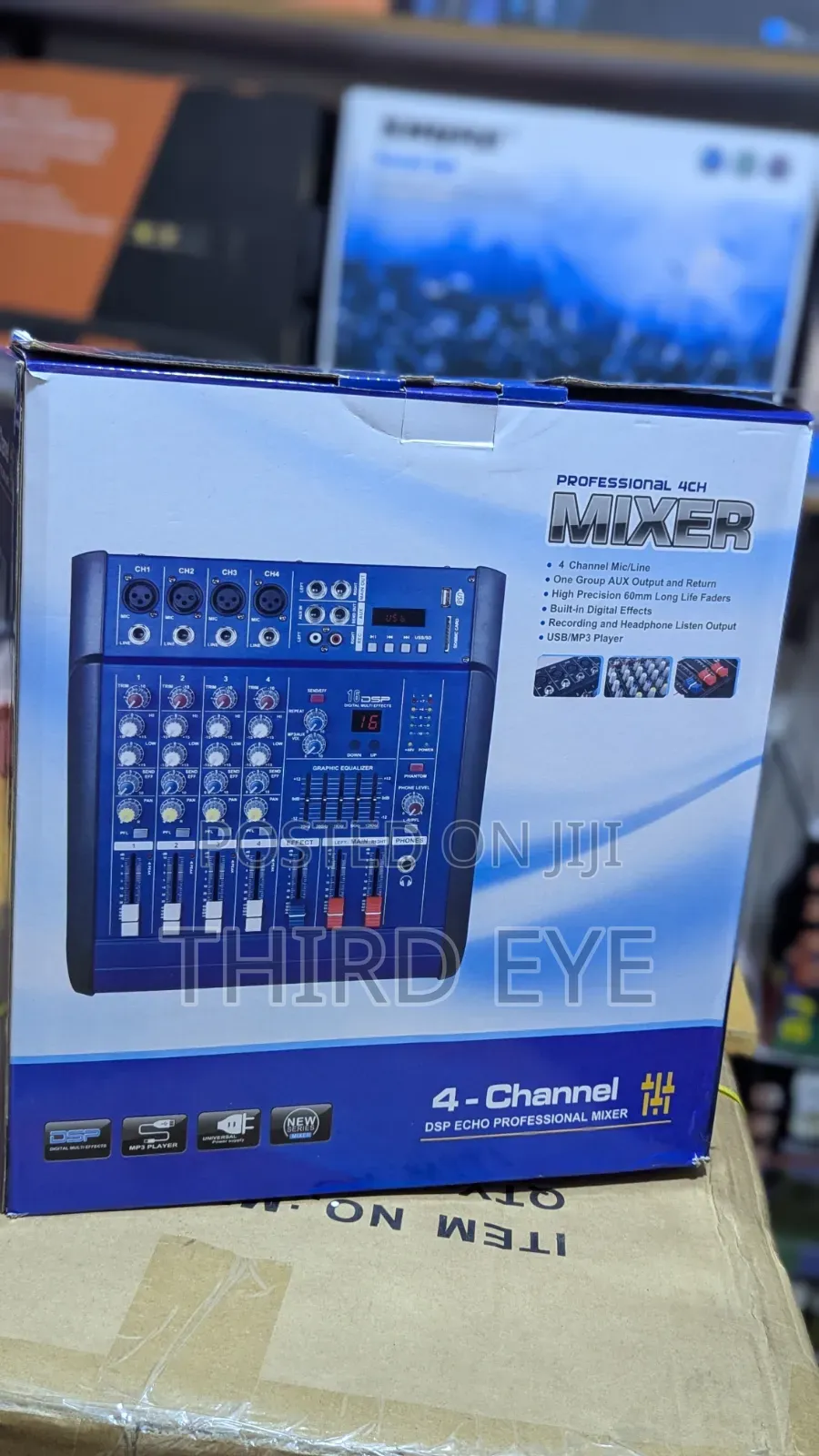 Amplified Mixer 4 Channel