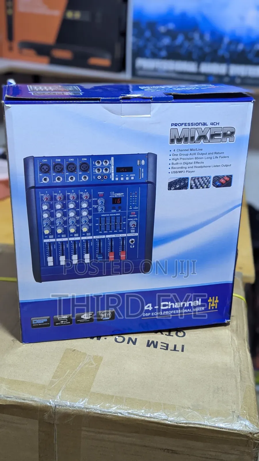 Amplified Mixer 4 Channel