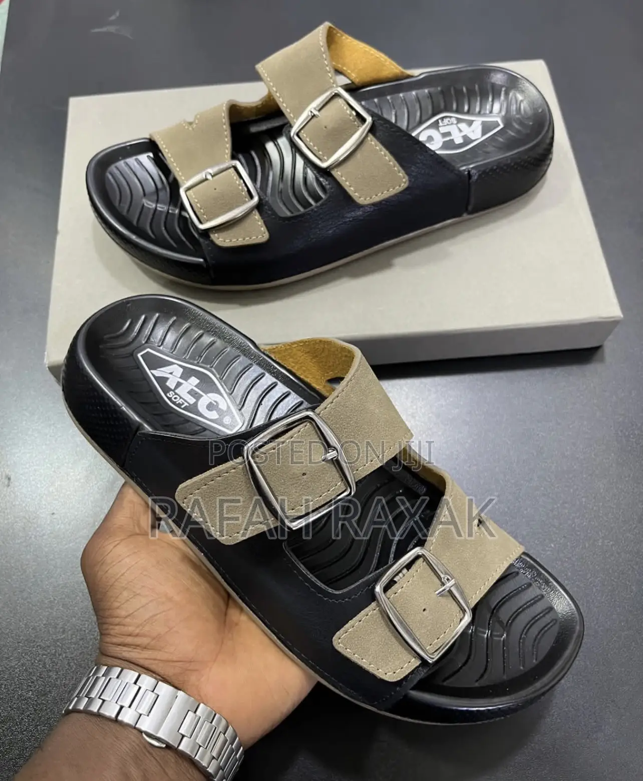 Double Strap of Alc Men’S Sandals