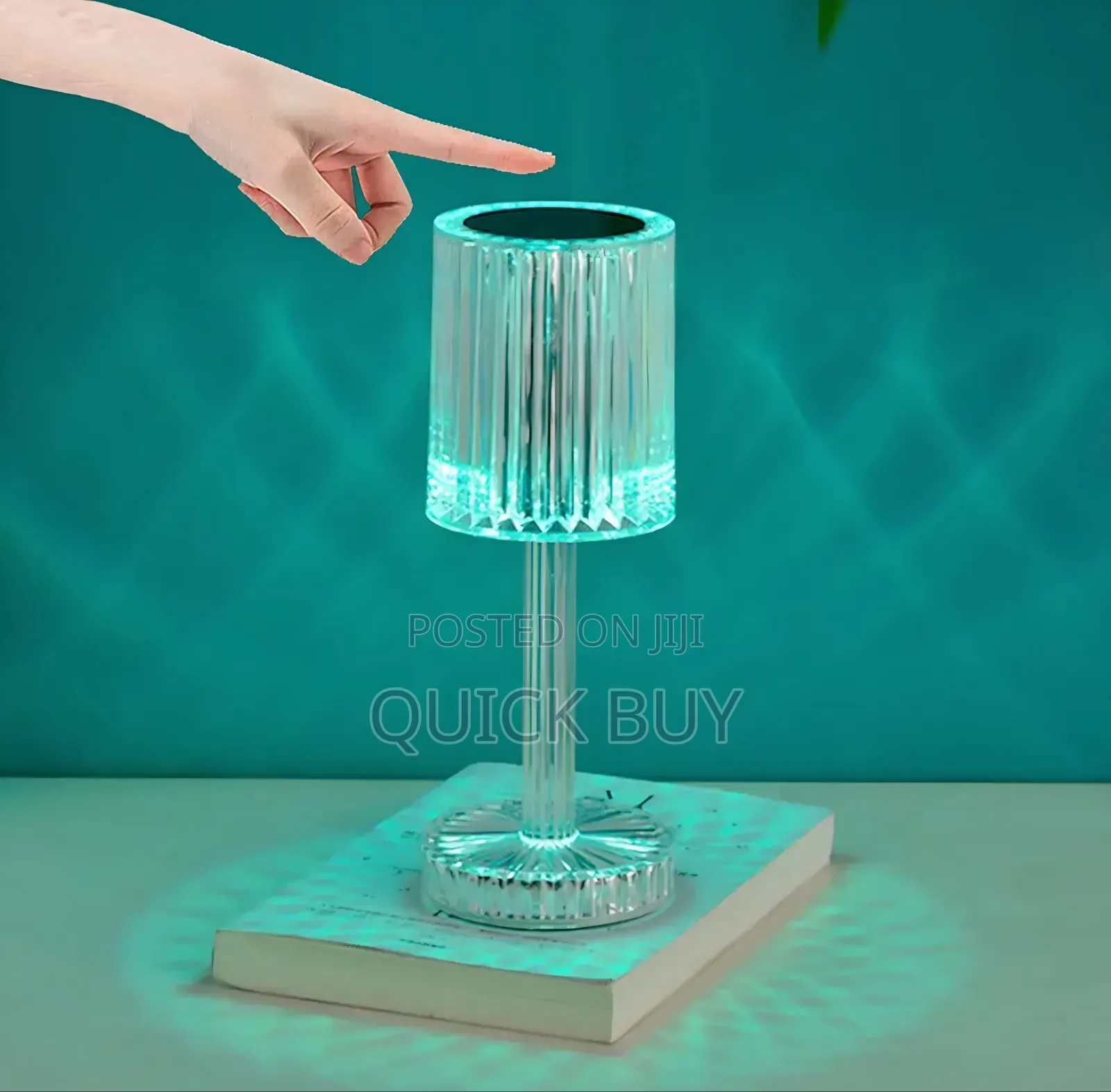 Rechargeable Acrylic Crystal Table Lamp