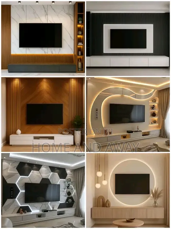 Contemporary Wall Unit Tv Stands From 1,850,000/- Order With Us Now