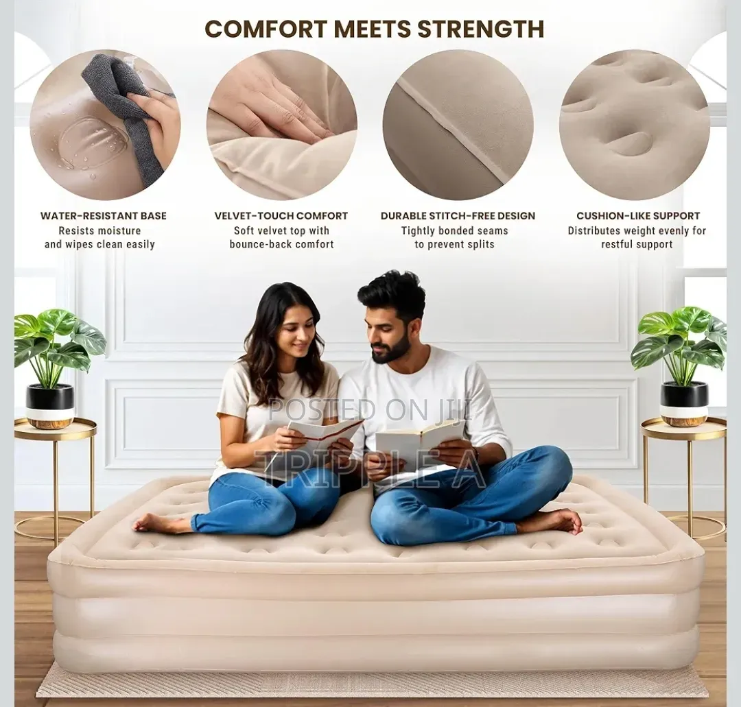 Self Inflatable Big Size Air Mattress Bed