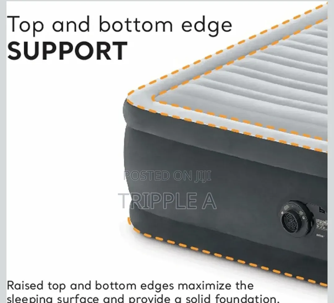 Comfortable Plush Elevated Air Mattress