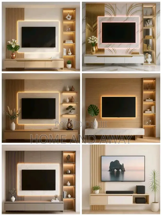 Urban Wall Unit Tv Stands in All Colours From 1,480,000/- Order Now