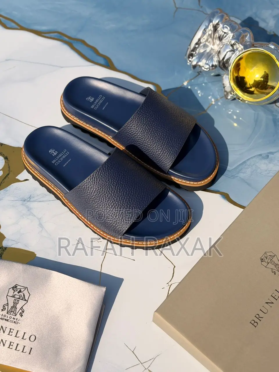Black Version of Brunello Cucinelli Men’S Sandals