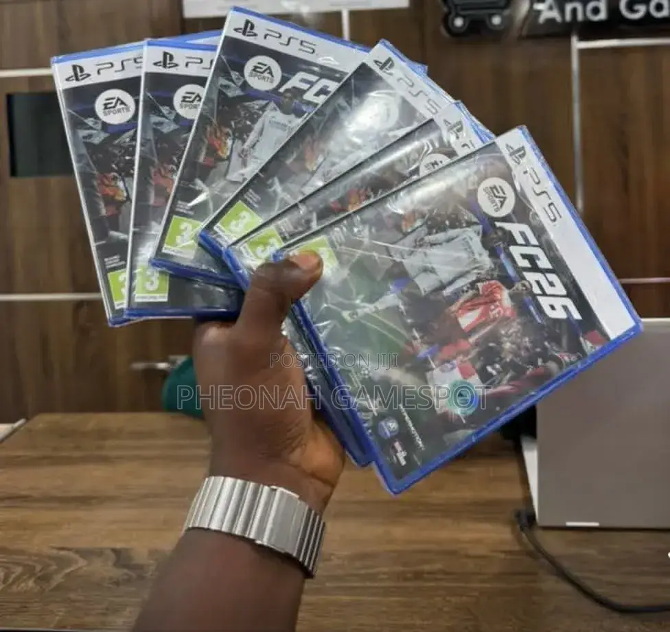 Fc26 the Best Soccer Game Cd for Ps5 Ps4. Score Goals Like Namboole