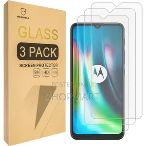 3-Pack Designed -mr.Shield for Moto G9 (Moto G9 Play) Tempered Glass