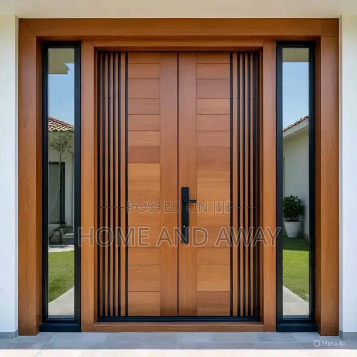 Main Entrance High Quality Wooden Doors 1,500,000/- + Installation