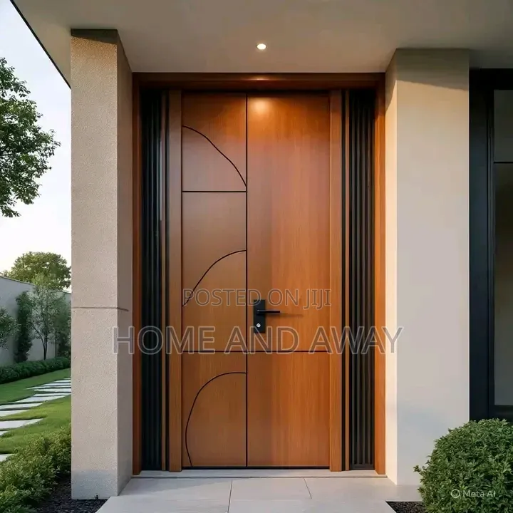 Main Entrance High Quality Wooden Doors 1,500,000/- + Installation