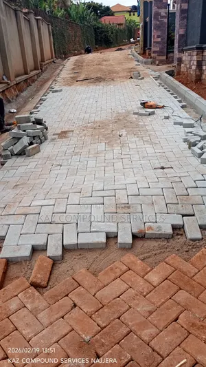 Concrete Paver Laying