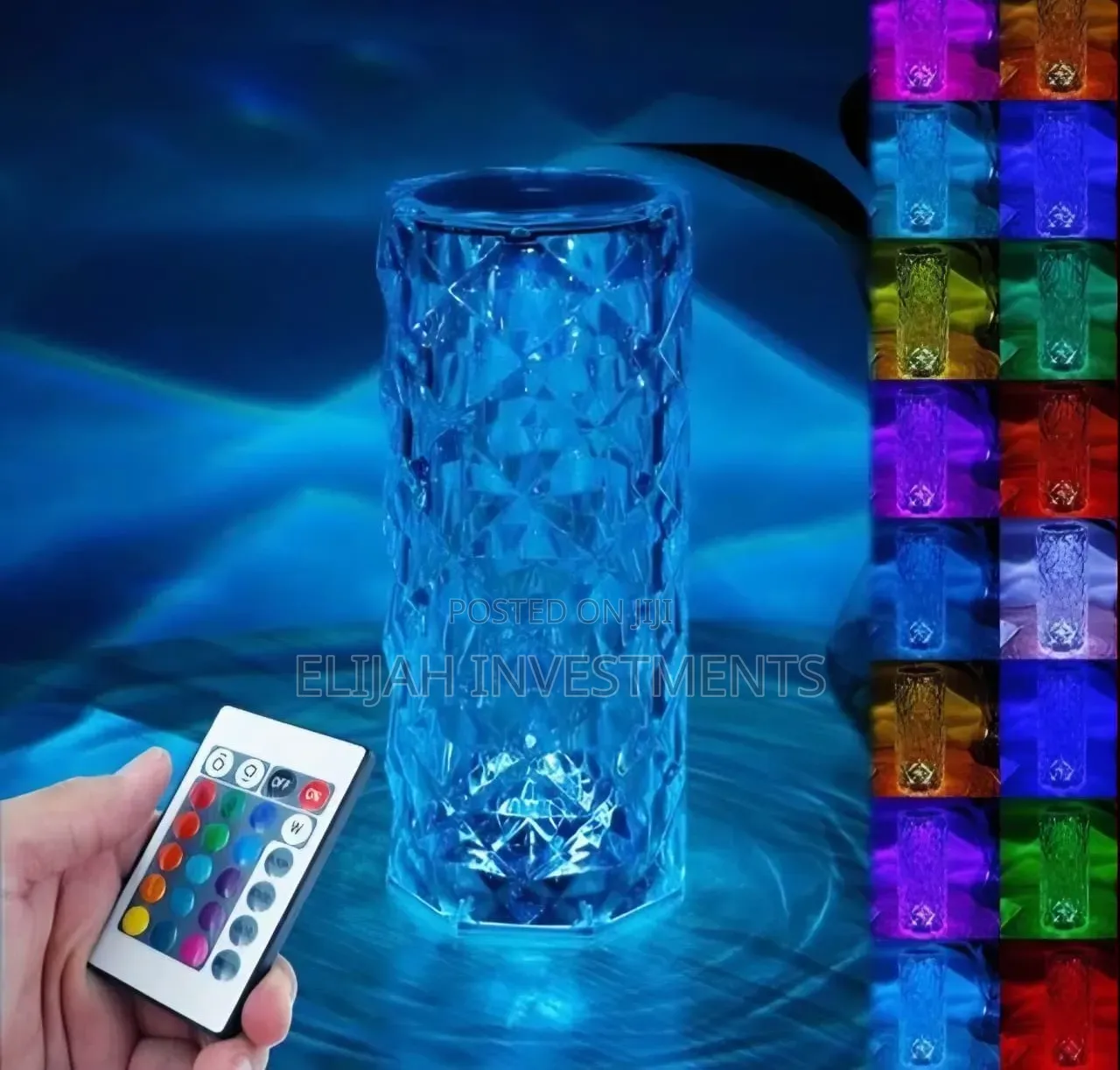 Crystal Rose Diamond Table