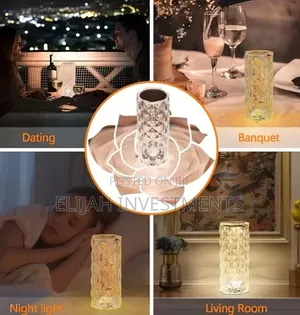 Crystal Rose Diamond Table