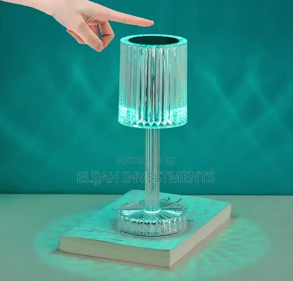 Rechargeable Acrylic Crystal Table Lamps