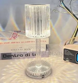 Rechargeable Acrylic Crystal Table Lamps