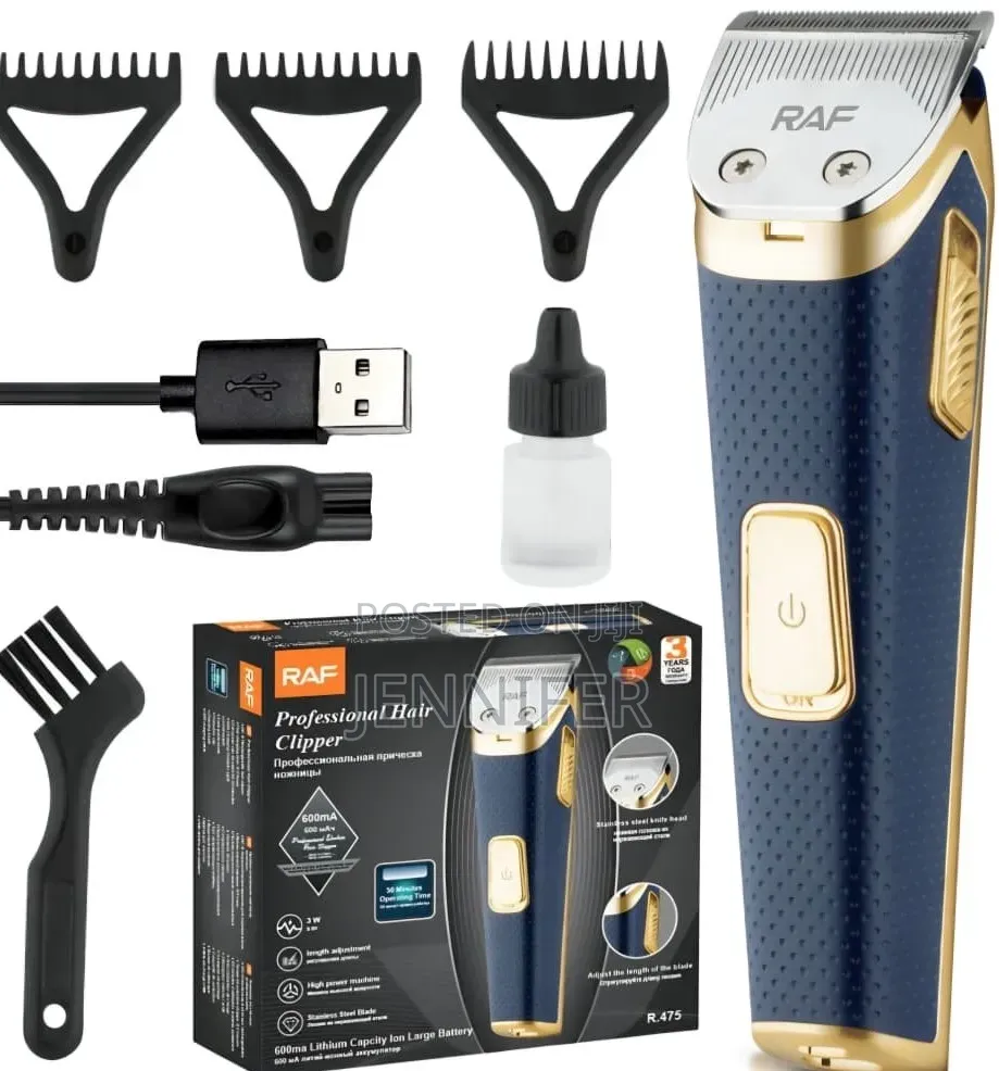 Raf R.475 Cordless Professional Hair Clipper