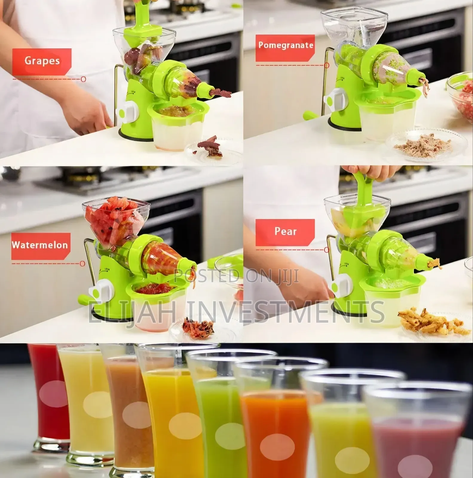 Manual Multi-Function Juicer