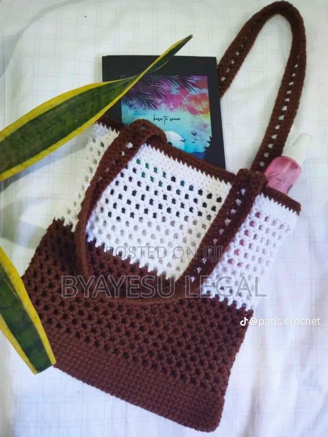 Unique Lady's Handbag Made From Craft and Crotchet