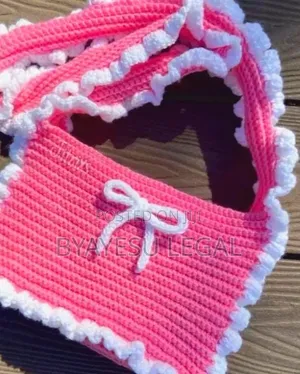 Unique Lady's Handbag Made From Craft and Crotchet