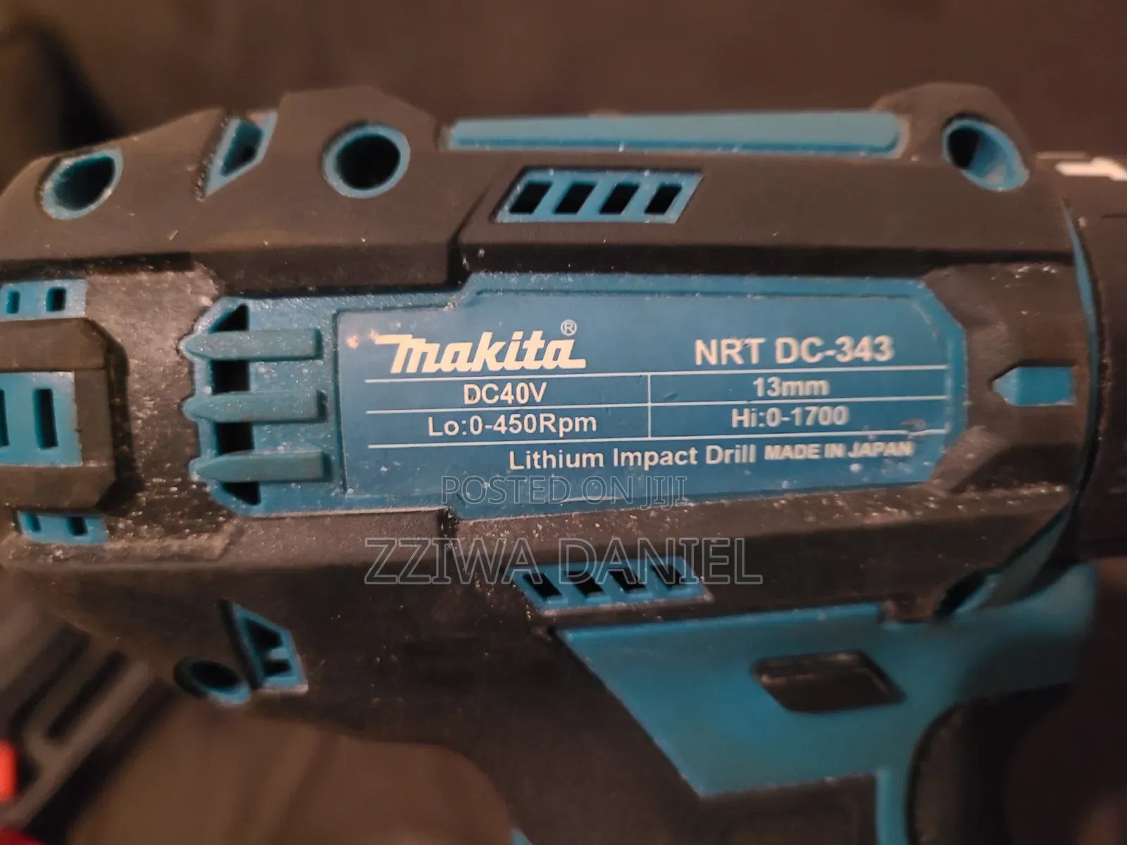 Makita NTR Dc 343 Rechargable Hummer Drill