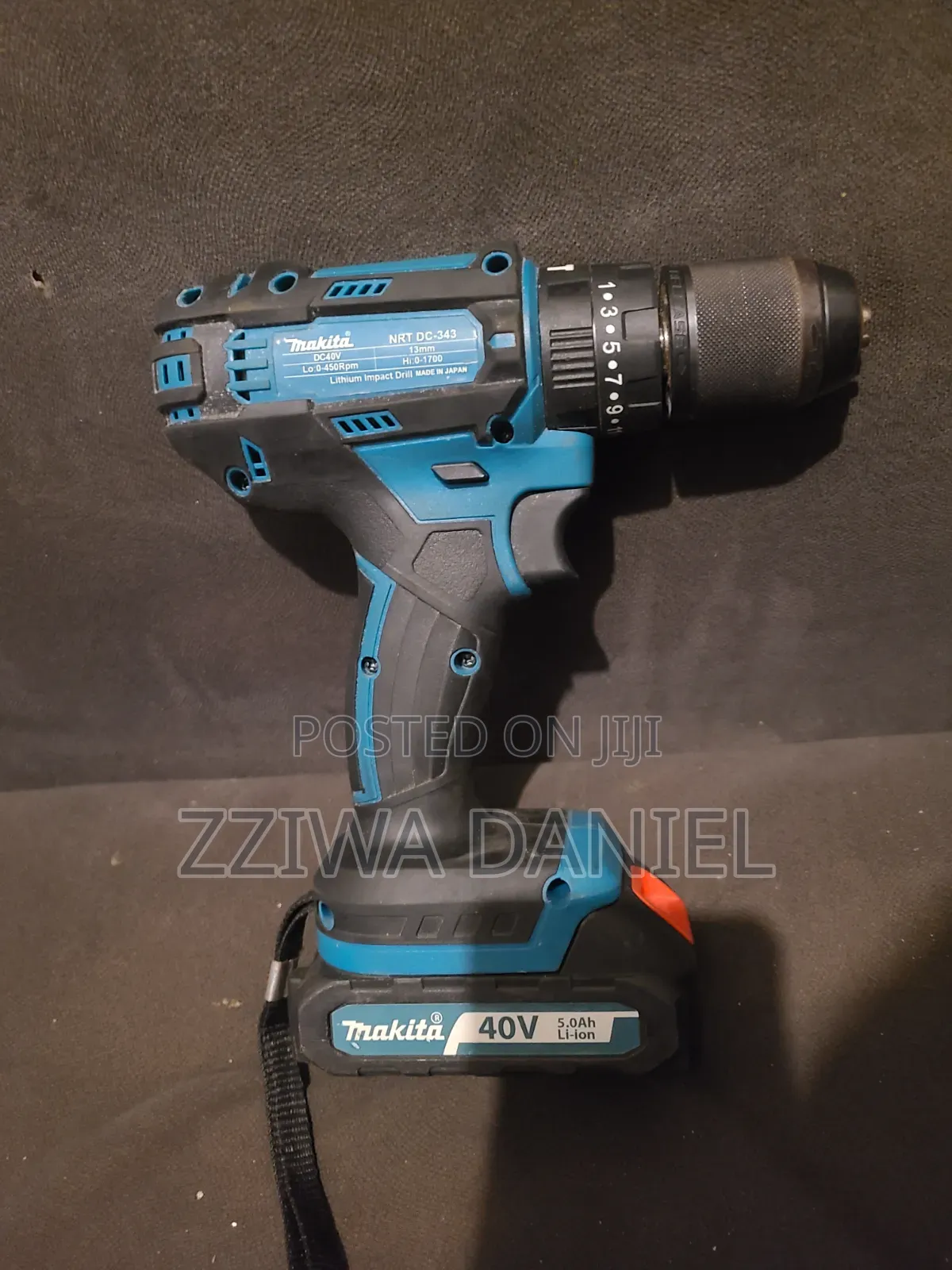 Makita NTR Dc 343 Rechargable Hummer Drill