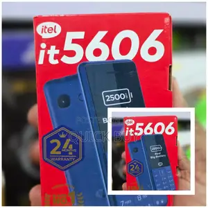 New Itel it5606 128 GB Black
