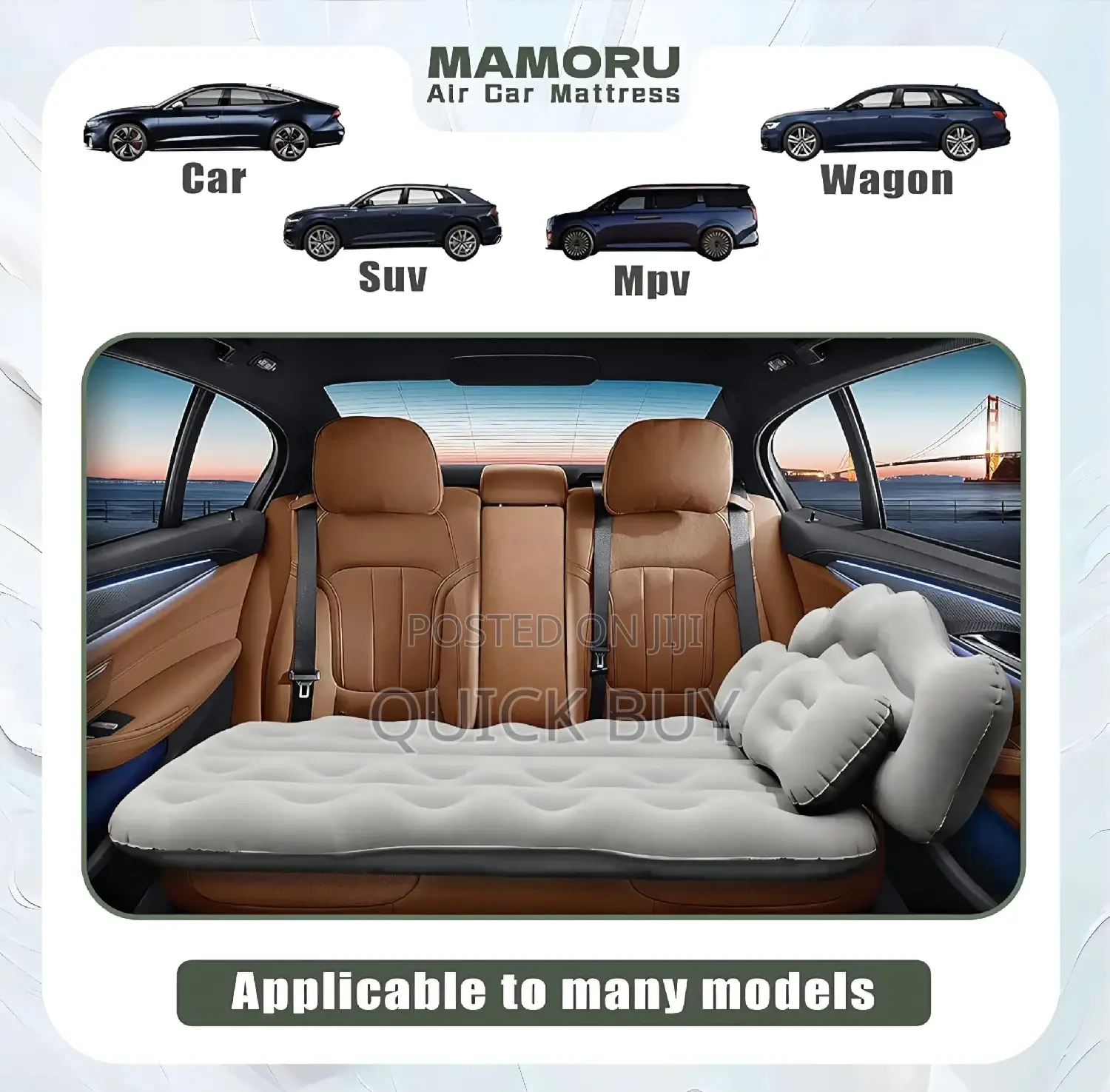 Inflatable Car Air Mattress