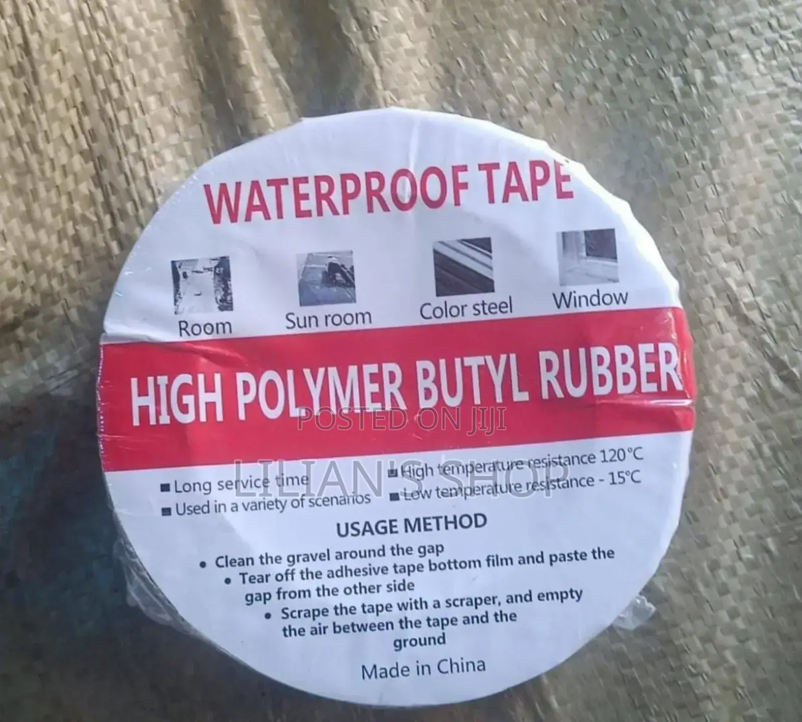 High Polymer Butyl Rubber Waterproof Tape