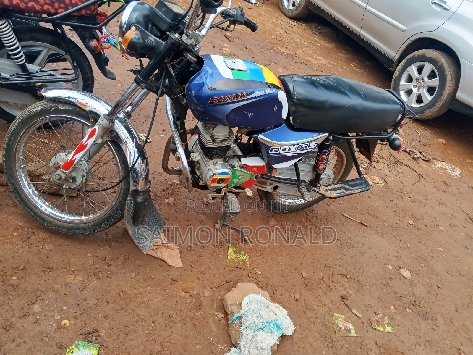 Bajaj Boxer 100 2009 Blue