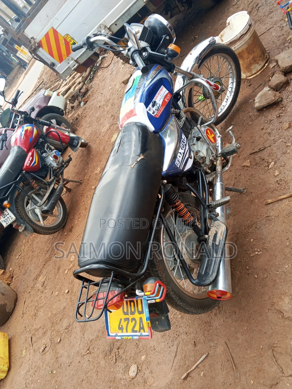 Bajaj Boxer 100 2009 Blue