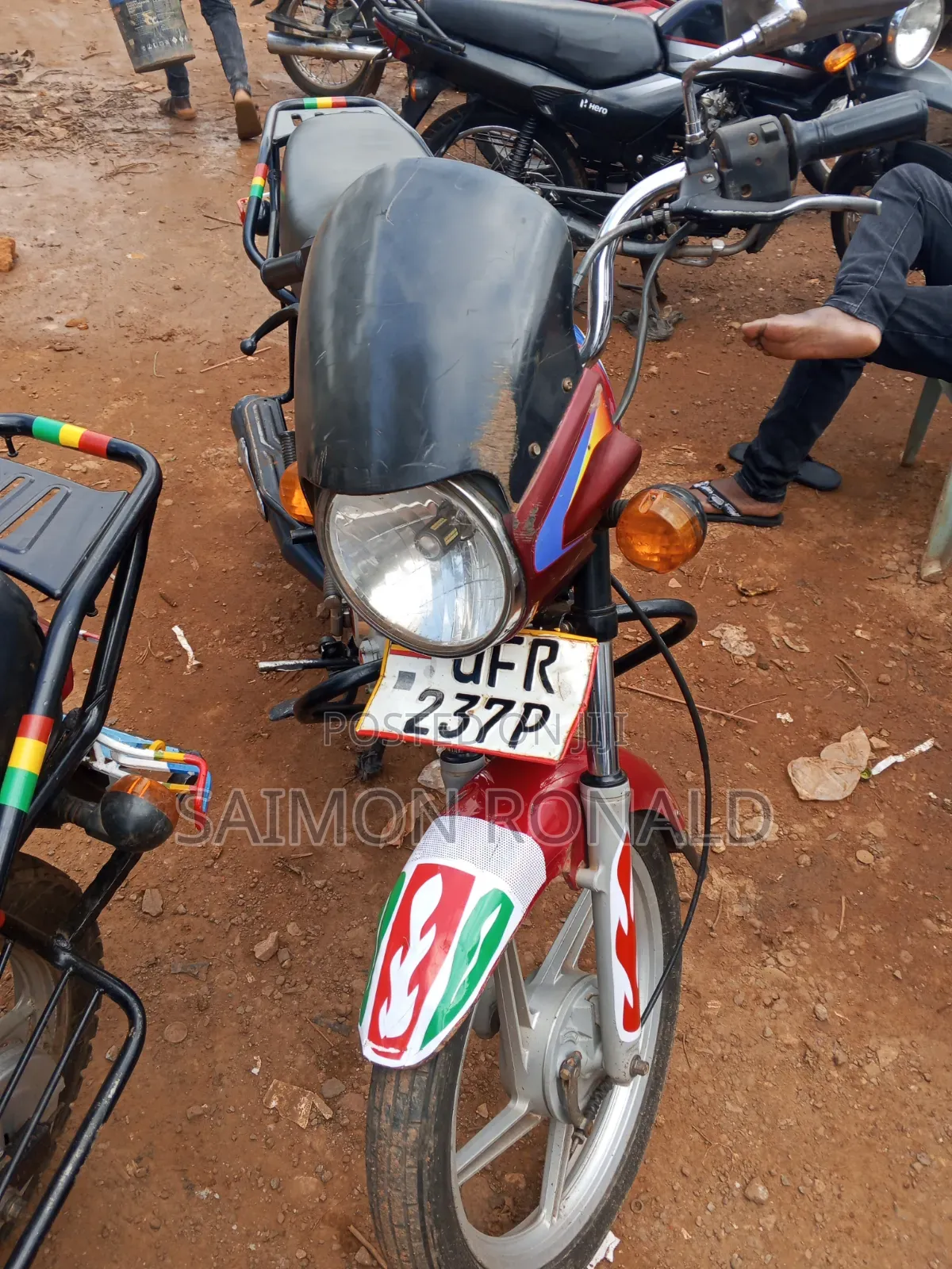 Bajaj Boxer 125 2018 Red