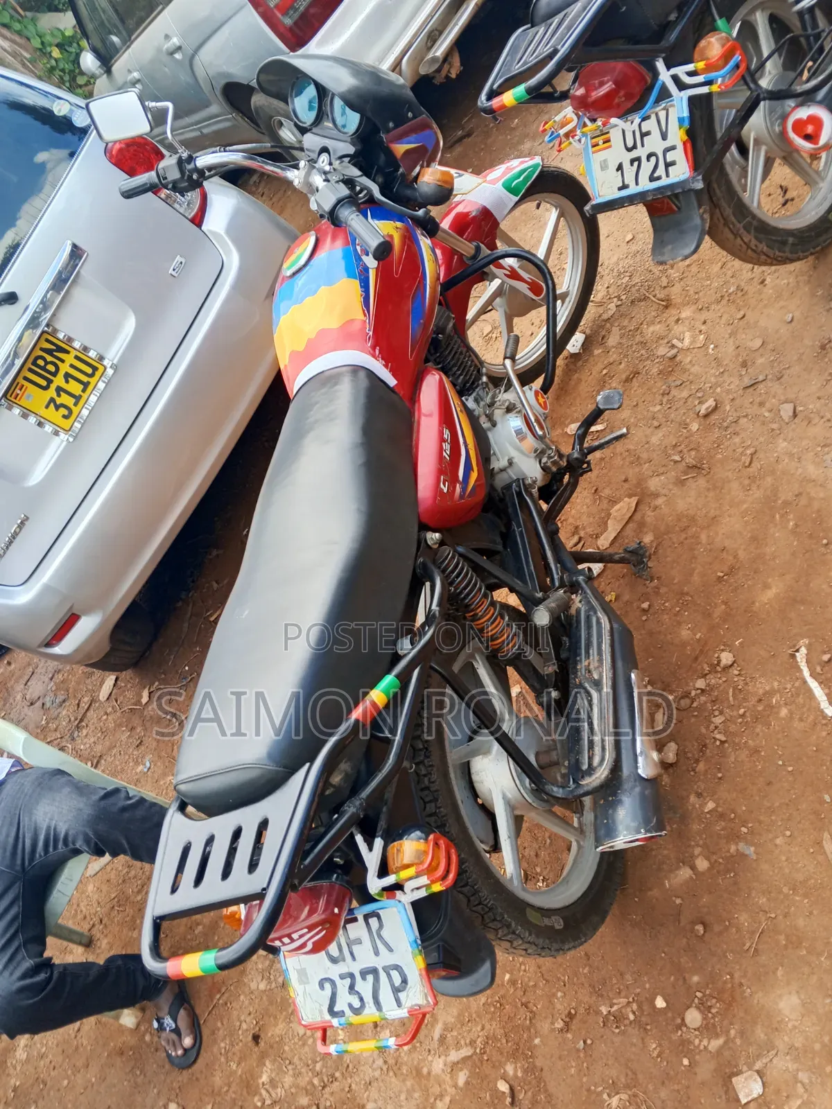 Bajaj Boxer 125 2018 Red