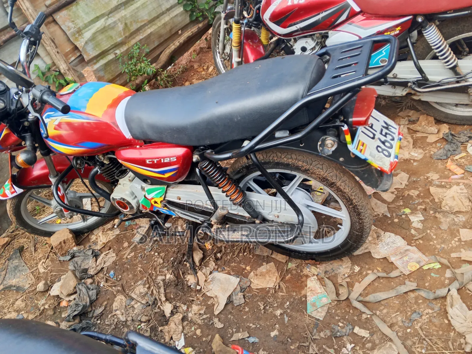 Bajaj Boxer 125 2018 Red