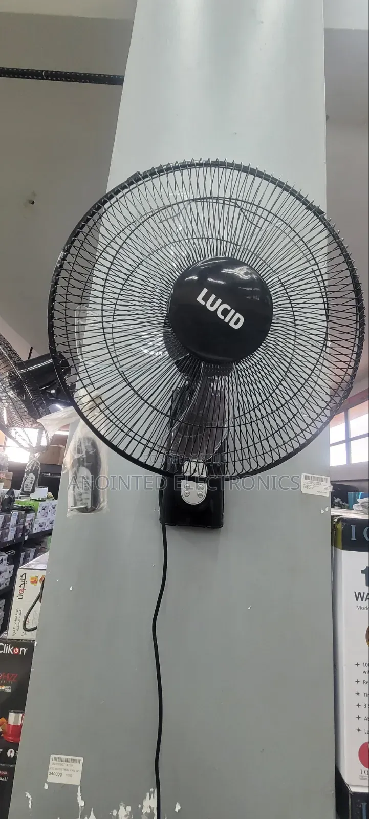 Lucid Wall Fans With a Remote 16inches