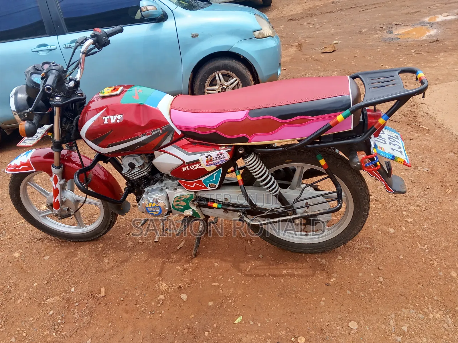 TVS HLX 125 2020 Red