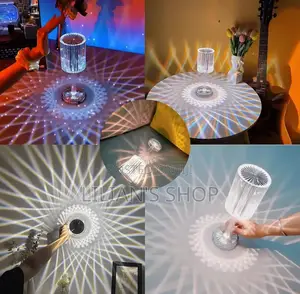 Rechargeable Acrylic Crystal Table Lamps