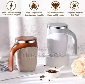 Automatic Self-Stirring Coffee Mug