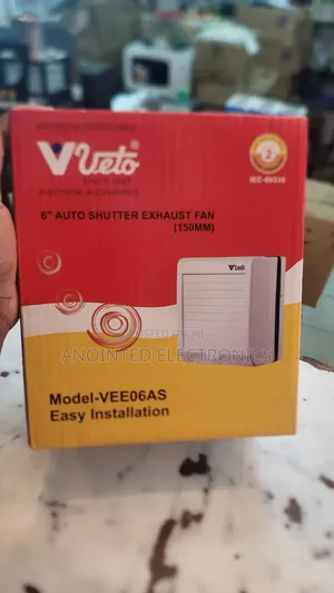 Vetto Exhaust Fans 6inches