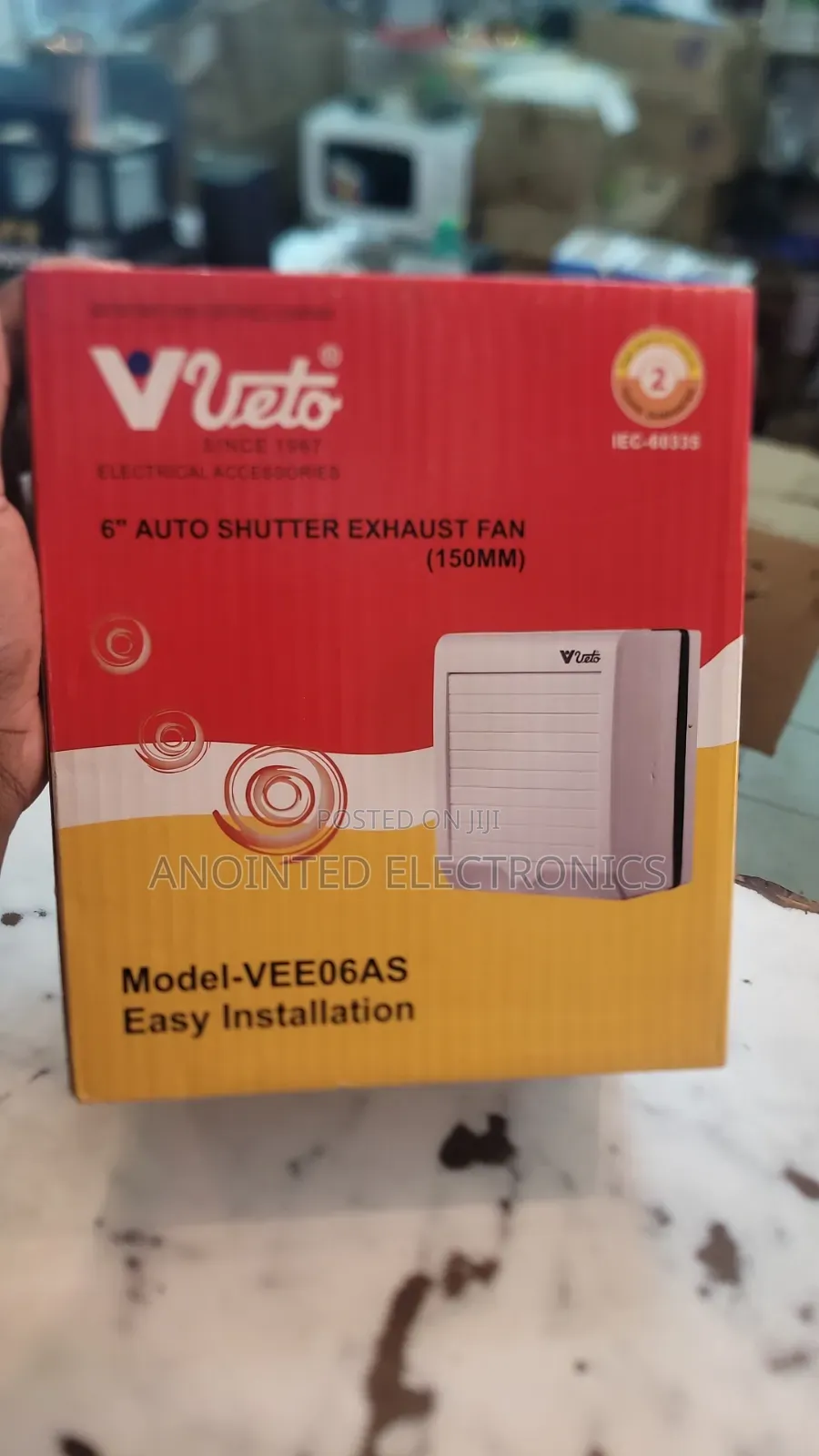 Vetto Exhaust Fans 6inches