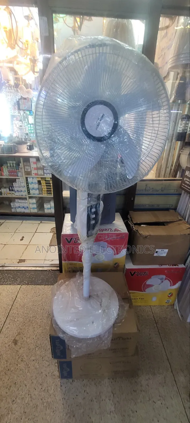 Heavy-Duty Rechargeable Fans