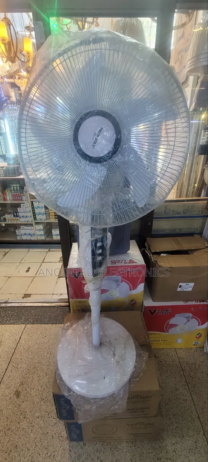 Heavy-Duty Rechargeable Fans