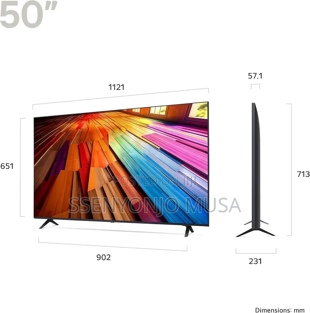 Lg 50" Uhd Tv Ai Ut80 Smart Tv 2024 - Ai Thinq Webos