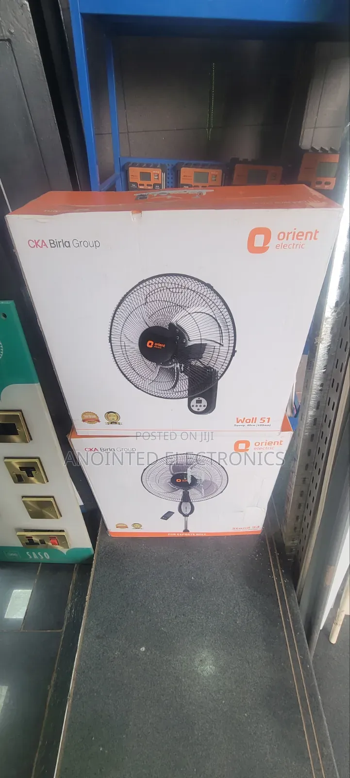 Orient Wall Fans With a Remote