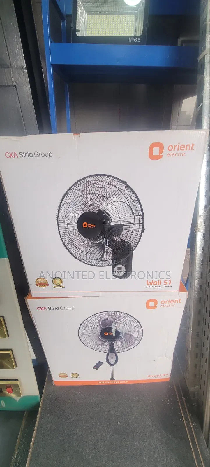 Orient Wall Fans With a Remote