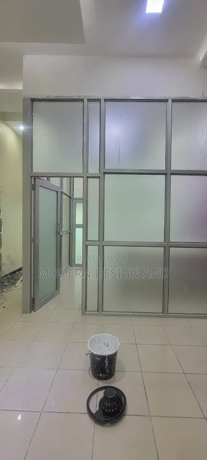 Office Partitions Aluminium and Glass Kiu