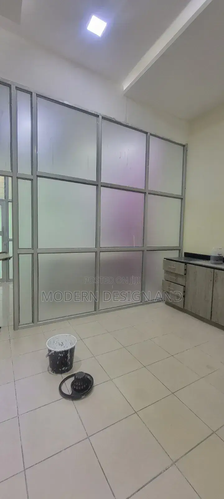 Office Partitions Aluminium and Glass Kiu