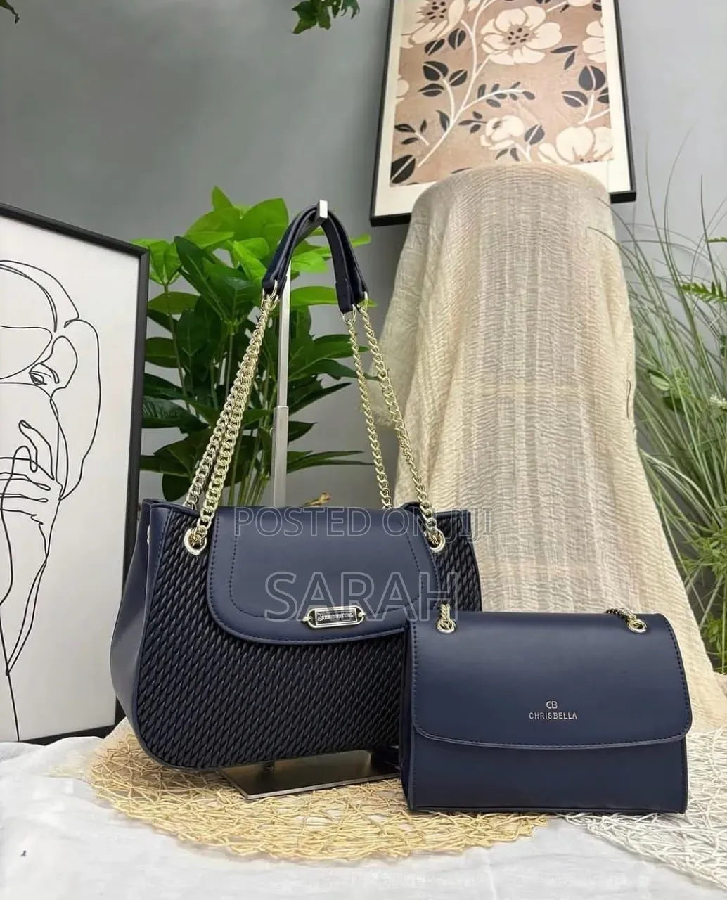A Olive Green Chrisbella Handbag